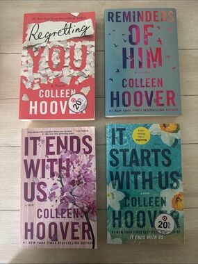 Colleen Hoover Bundle! Paperback Book Set - all great reads!